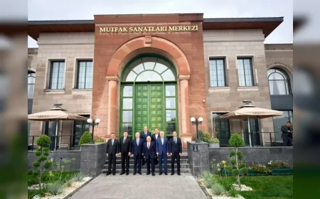Geyve Belediye Başkanı Selçuk Yıldız Kayseri’de tarihi miras gündemiyle Geyve ve Sakarya’yı temsil etti
