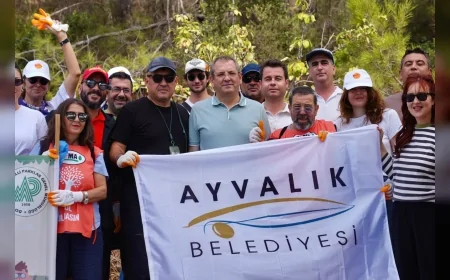 Ayvalık Belediye Başkanı Mesut Ergin: “Doğayı kirletmemek bir insanlık sorumluluğudur”