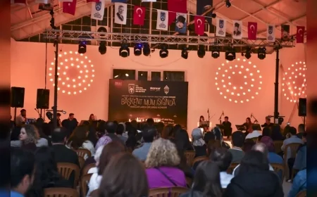 Ankara’da AOÇ Hangarları “Başkent Mum Işığında” konseriyle kültür ve sanatın buluşma noktası oldu