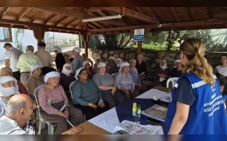 Muğla Büyükşehir Belediye Başkanı Ahmet Aras: “Farklı alanlardaki sağlık hizmetlerimizle mahallelerimize misafir oluyoruz”