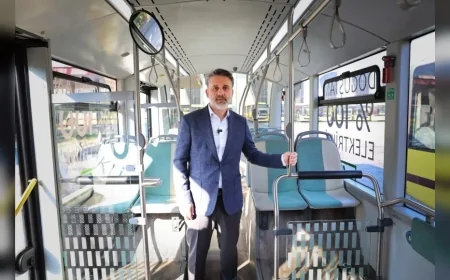 Bursa Büyükşehir Belediye Başkan Vekili Şahin Biba: “2027’nin ilk yarısında toplamda 54 elektrikli aracımız olacak”