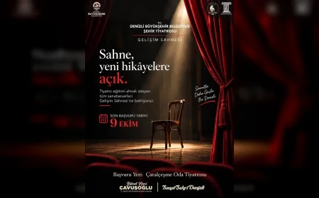 Denizli Büyükşehir Belediyesi Gelişim Sahnesi yeni dönem tiyatro eğitimleri için başvuruları açtı