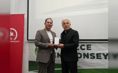 Düzce Kent Konseyi’nde yeni dönem başladı Orhan Yılmaz oy birliğiyle başkan seçildi