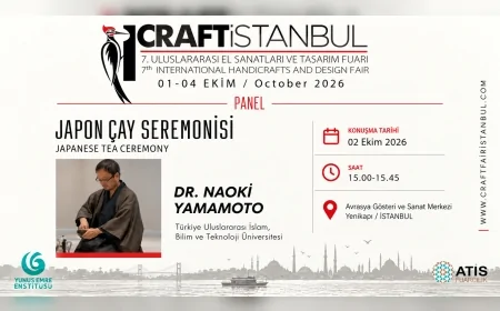 Yunus Emre Enstitüsünün .tr Dergisi Craftİstanbul’da kültür ve tasarım tutkunlarıyla buluşacak