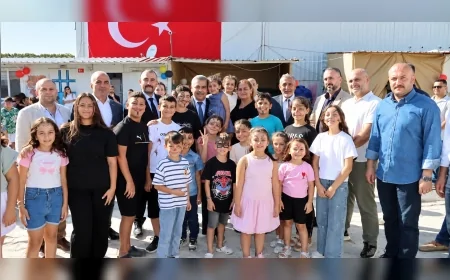 Hatay’da 6 Şubat depremlerinde anne ve babasını kaybeden yaklaşık 300 çocuğa kırtasiye desteği