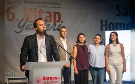 Bornova Belediye Başkanı Ömer Eşki: “Attila İlhan’ın anısına edebiyatı Bornova’nın sokaklarına taşıyoruz”