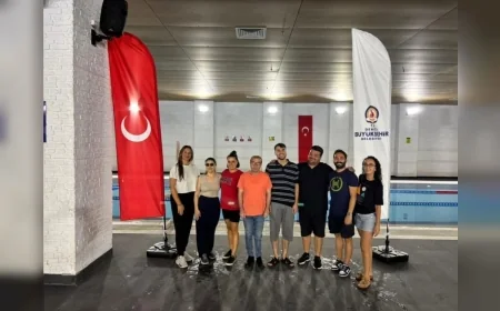 Denizli Büyükşehir Belediyesi görme engelliler için yüzme eğitimlerini başlattı