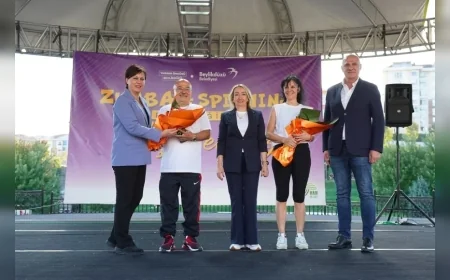 Beylikdüzü Yaşam Vadisi’nde hafta sonu Zumba ve Spinning etkinliği düzenlendi