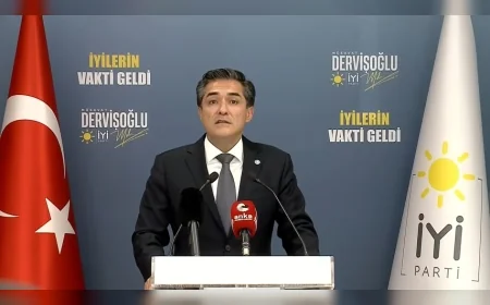 İYİ Parti Sözcüsü Buğra Kavuncu: “Fon süreciyle ilgili suç duyurusunda bulunacağız”