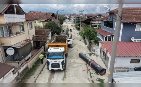 Düzce’nin yeni içme suyu şebekesinde 41 kilometrelik hat döşendi, kayıp-kaçak azaltılacak
