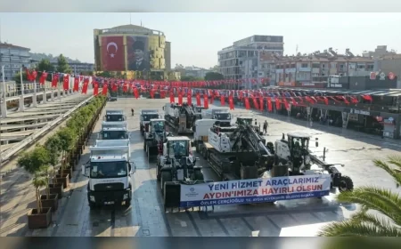 Aydın Büyükşehir Belediye Başkanı Özlem Çerçioğlu: “Yeni araçlarla hizmet kapasitemizi daha da artırıyoruz”