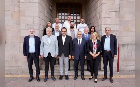 YENİ Parti Samsun Milletvekili Murat Çan ve Sinop Milletvekili Barış Karadeniz’den Giresun Belediyesi’ne ziyaret