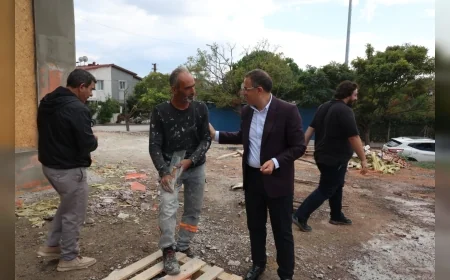 Derince Belediye Başkanı Av. Sertif Gökçe: “Afetlere karşı daha güvenli ve hazırlıklı bir Derince için çalışıyoruz”