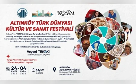 Altındağ Belediye Başkanı Dr. Veysel Tiryaki: “Türk dünyasının ortak kültürünü hep birlikte yaşamak istiyoruz”