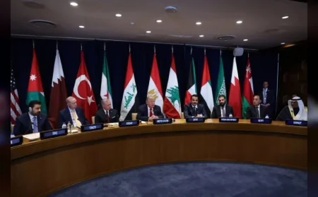 Cumhurbaşkanı Erdoğan, Trump’ın ev sahipliğindeki İran toplantısında Körfez ülkeleri liderleriyle bir araya geldi