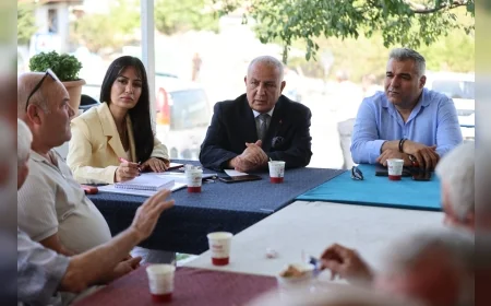 Yunusemre ve Manisa Büyükşehir Belediyesi Yuntdağı mahallelerinin ihtiyaçlarını yerinde değerlendirdi