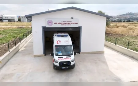 Çorum’da Doktorlu Yeni Acil Sağlık Hizmetleri İstasyonu Hizmete Girdi