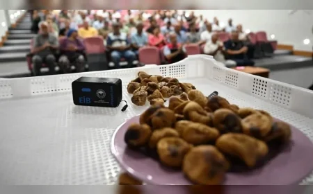 Selçuk’ta aflatoksinle mücadele kapsamında 100 üreticiye 500 incir kereveti desteği sağlandı
