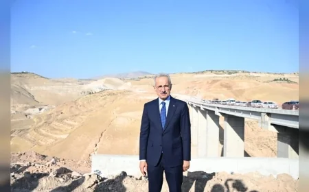 Ulaştırma ve Altyapı Bakanı Abdulkadir Uraloğlu: “Siirt-Pervari Yolu’nda seyahat süresi bir saate inecek”