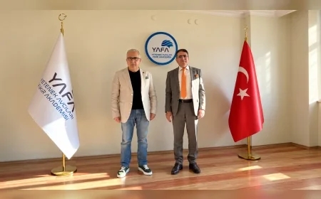 GUBRETURK A.Ş. Yönetim Kurulu Başkanı Yakup Görenç’ten Özcan Şimşek’e tarım ve hayvancılık odaklı ziyaret