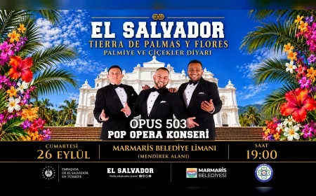 Marmaris Belediye Limanı’nda El Salvador ezgileri OPUS 503 konseriyle yankılanacak