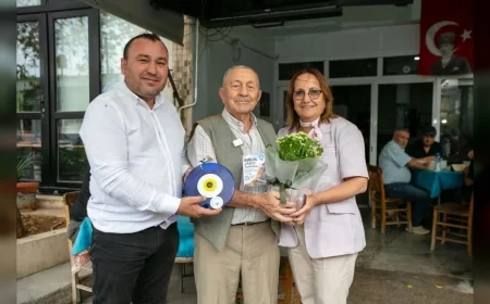 Güzelbahçe’de Ahilik Haftası’nda 67 yıllık ustadan genç esnafa kuşaklar buluştu