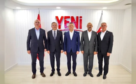 Ayvalık Belediye Başkanı Mesut Ergin Ankara’da Özgür Özel ile bir araya geldi