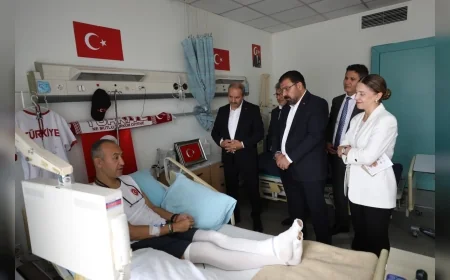 Sağlık-Sen Genel Başkanı Mahmut Faruk Doğan: “Gazilerimizin fedakarlığı bizlere her zaman rehber olmuştur”