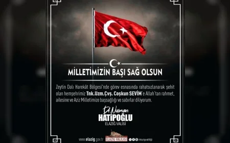 Elazığ Valiliği: “Şanlıurfa merkezli deprem ilimizde de hissedildi, herhangi bir hasar ihbarı yapılmadı”
