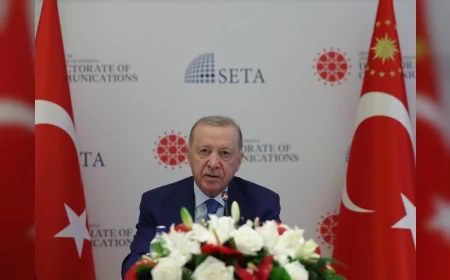 Cumhurbaşkanı Recep Tayyip Erdoğan, New York’ta ABD’li düşünce kuruluşu temsilcileriyle buluştu