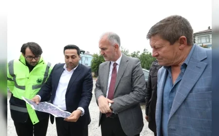 İnegöl Belediyesi Kurşunlu Mahallesinde 8 sokakta 1300 metrelik sathi kaplama çalışmasını tamamladı