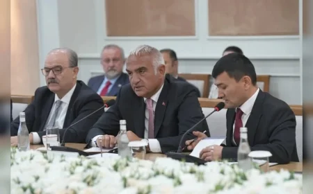 Kültür ve Turizm Bakanı Mehmet Nuri Ersoy: “25 eserin Özbekistan’da çevirisi ve yayımı için destek verdik”