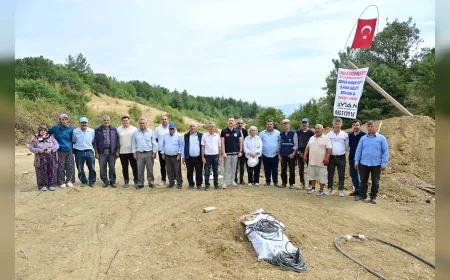 Manisa Büyükşehir Belediyesi, Gördes Kıranköy’de 28 Bin Metreküplük Gölet İçin Çalışmalara Başladı