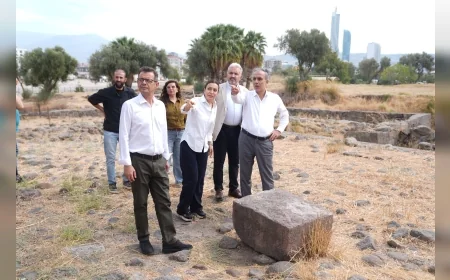 Ege Üniversitesi Rektörü Prof. Dr. Musa Alcı: “Eski Smyrna kazıları İzmir’in arkeolojik mirasını gün yüzüne çıkarıyor”