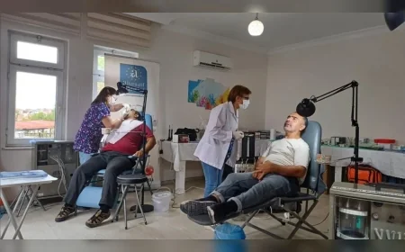 Ayvalık’ta 200 engelli bireyin ağız ve diş muayeneleri ile tedavileri gerçekleştirildi