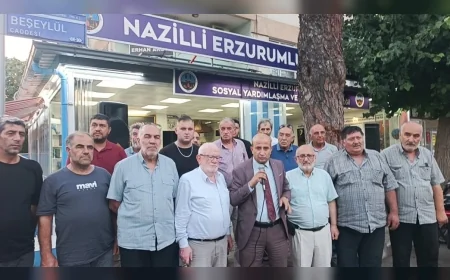 Nazilli Erzurumlular Derneği Başkanı Yüksel Karabıyık: “Milli Eğitim Bakanı Yusuf Tekin kırmızı çizgimizdir”