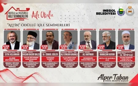 İnegöl Belediye Başkanı Alper Taban: “Aile toplumun direğidir, kültürümüzün ve dinimizin en güçlü kalesi ailedir”