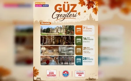 Maltepe Belediyesi’nin Güz Gezileri ekim ayında İstanbul’un kültür ve sanat duraklarına uzanacak
