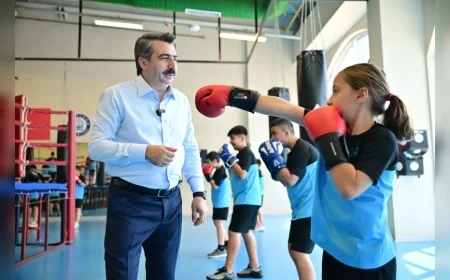YILDIRIM BELEDİYE BAŞKANI OKTAY YILMAZ: “YILDIRIM’DA ÇOCUKLARIMIZA 12 AY SPOR YAPMA İMKANI SUNUYORUZ”