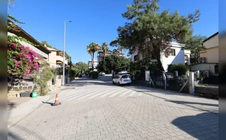 Marmaris Adaköy’de 6 sokak yenilendi, 800 metrelik yol çalışması tamamlandı