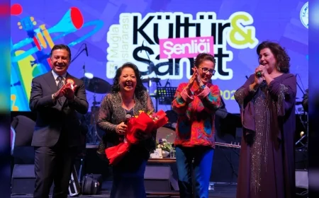 Menteşe’de 33. Uluslararası Muğla Kültür ve Sanat Şenliği Şenlik Ateşinin Yakılmasıyla Başladı