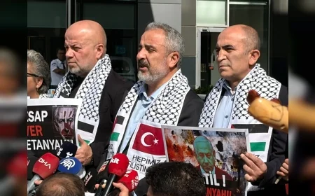 Türkiye Basın Federasyonu Genel Başkanı Sinan Burhan: “Filistin unutulmayacak, Gazze unutulmayacak”