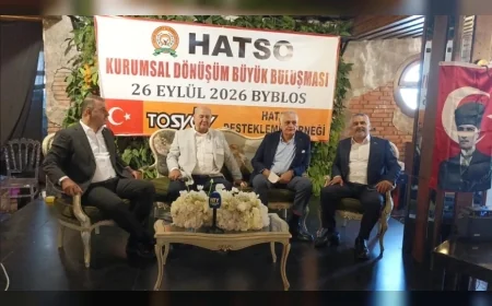 HATSO Başkan Adayları Hikmet Çinçin, Mehmet Alakuş ve Ali Dablan Hatay İçin Aynı Masada Buluştu