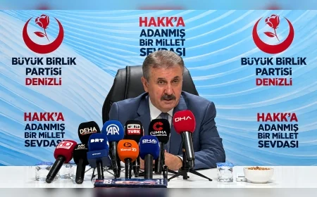 BBP Genel Başkanı Mustafa Destici: “Üreticimizden ve çiftçimizden ÖTV alınmamalıdır”