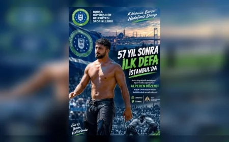Bursa Büyükşehir Belediyespor Güreşçisi Alperen Düzenci Cumhurbaşkanlığı Kupası’nda Er Meydanına Çıkacak