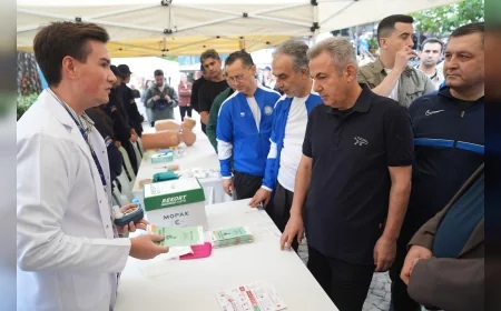 Ege Üniversitesi Efeler Yolu’nda kalp sağlığı için bilim ve sağlıklı yaşamı buluşturdu