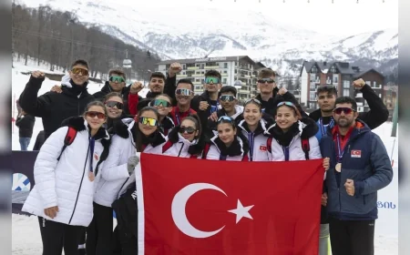 Mersin Büyükşehir’in voleybol kursunda keşfedilen Cennet İrem Çetin milli takıma uzandı