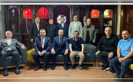 MHP Trabzon İl Başkanı Alper Hacısalihoğlu’ndan Trabzon Gazeteciler Cemiyetine ziyaret