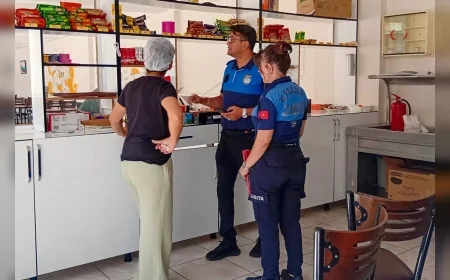Efeler Belediyesi okul kantinlerinde hijyen, gıda güvenliği ve fiyat denetimi yaptı