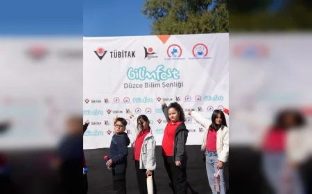 Düzce Bilim Şenliği tamamlandı, 3 günde 6 bin 500 öğrenci ve vatandaş bilim etkinliklerine katıldı